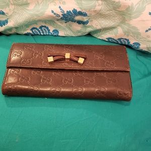 Brown Gucci Wallet AUTHENTIC
